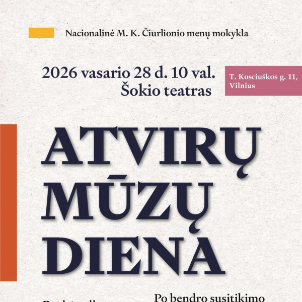 Atvirų mūzų diena NČMM