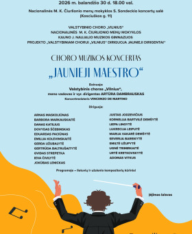 Choro muzikos koncertas „JAUNIEJI MAESTRO“