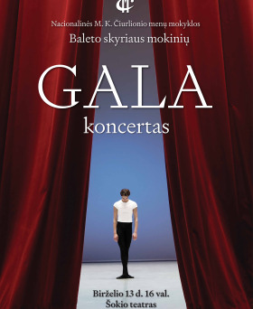 NČMM Baleto skyriaus mokininių GALA koncertas