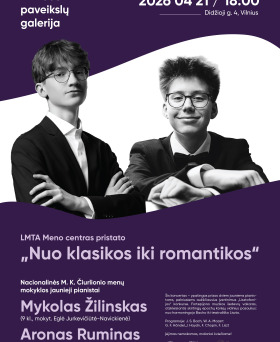Lisztofonijos konkurso laureatų koncertas „NUO KLASIKOS IKI ROMANTIKOS“