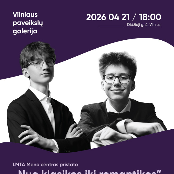 Lisztofonijos konkurso laureatų koncertas „NUO KLASIKOS IKI ROMANTIKOS“