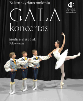 NČMM Baleto skyriaus mokinių GALA koncertas