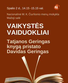 T. Geringas knygos „Vaikystės vaiduokliai“ pristatymas
